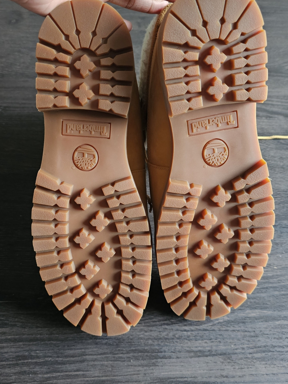 Timberland Wheat Tan Combat Moto Boots - Picture 7 of 8